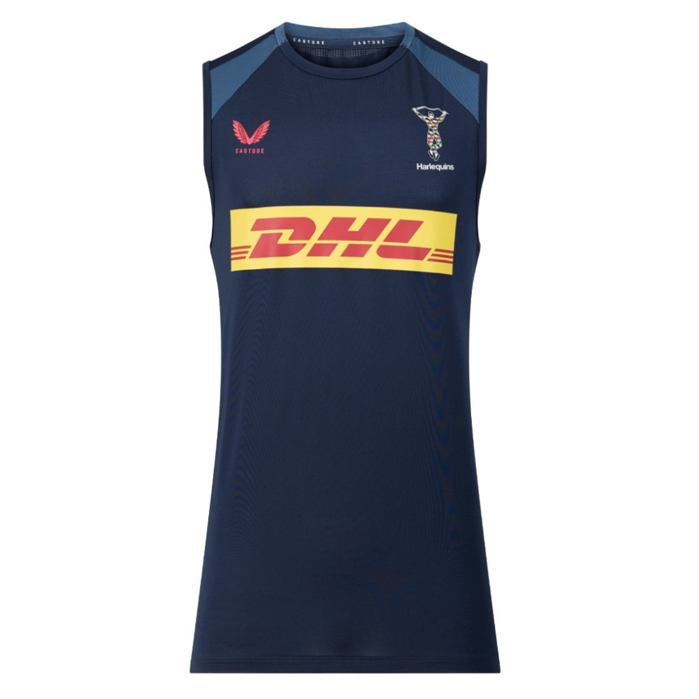 2026-2027 Harlequins Training Vest (Navy/Ensign Blue)
