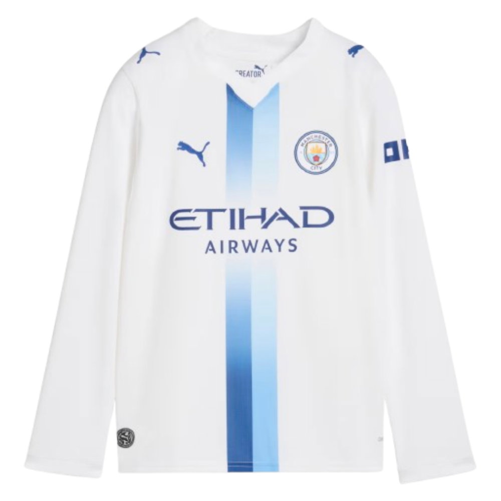 2026-2027 Man City Third Long Sleeve Shirt (Kids)