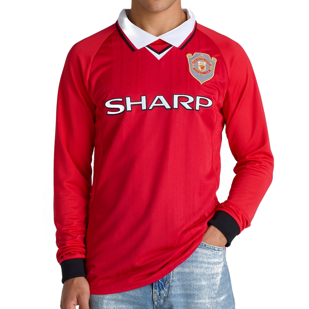 Manchester United 1999 Champions League Final Long Sleeve Shirt