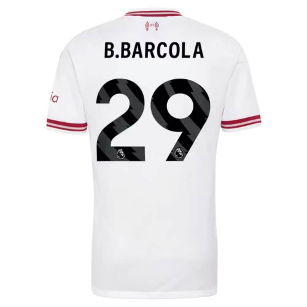 2026-2027 Liverpool Away Shirt (B.Barcola 29)