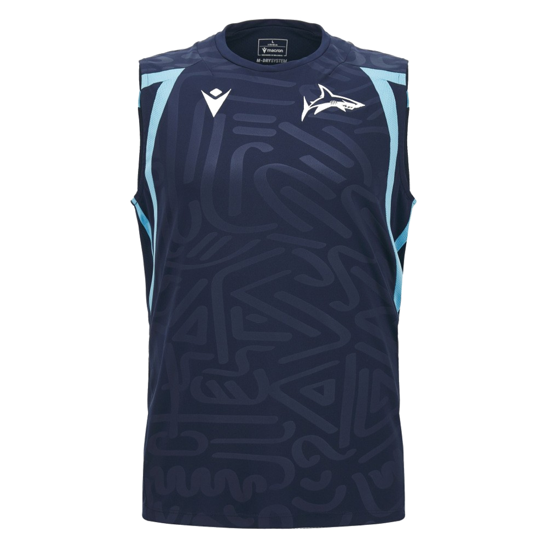 2026-2027 Sale Sharks Sleeveless Training Shirt (Navy)