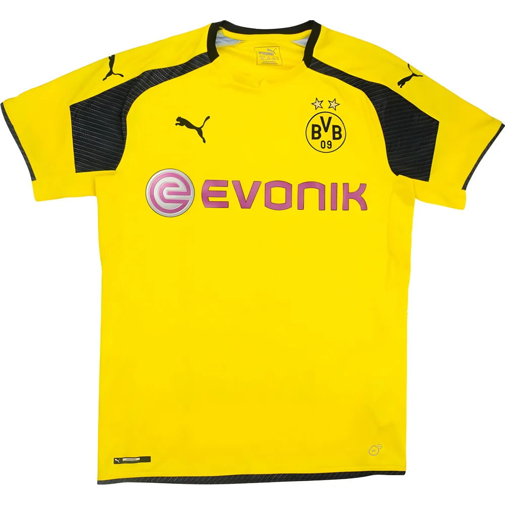 Borussia Dortmund 2016-17 Champions League Home Shirt (Excellent)