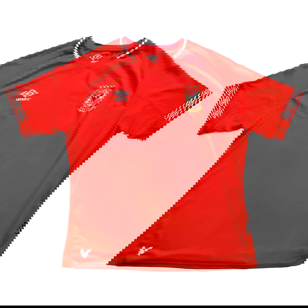 Al Ahly Egypt 2018-19 Home Shirt (Sponsorless) (3XL) (Good)