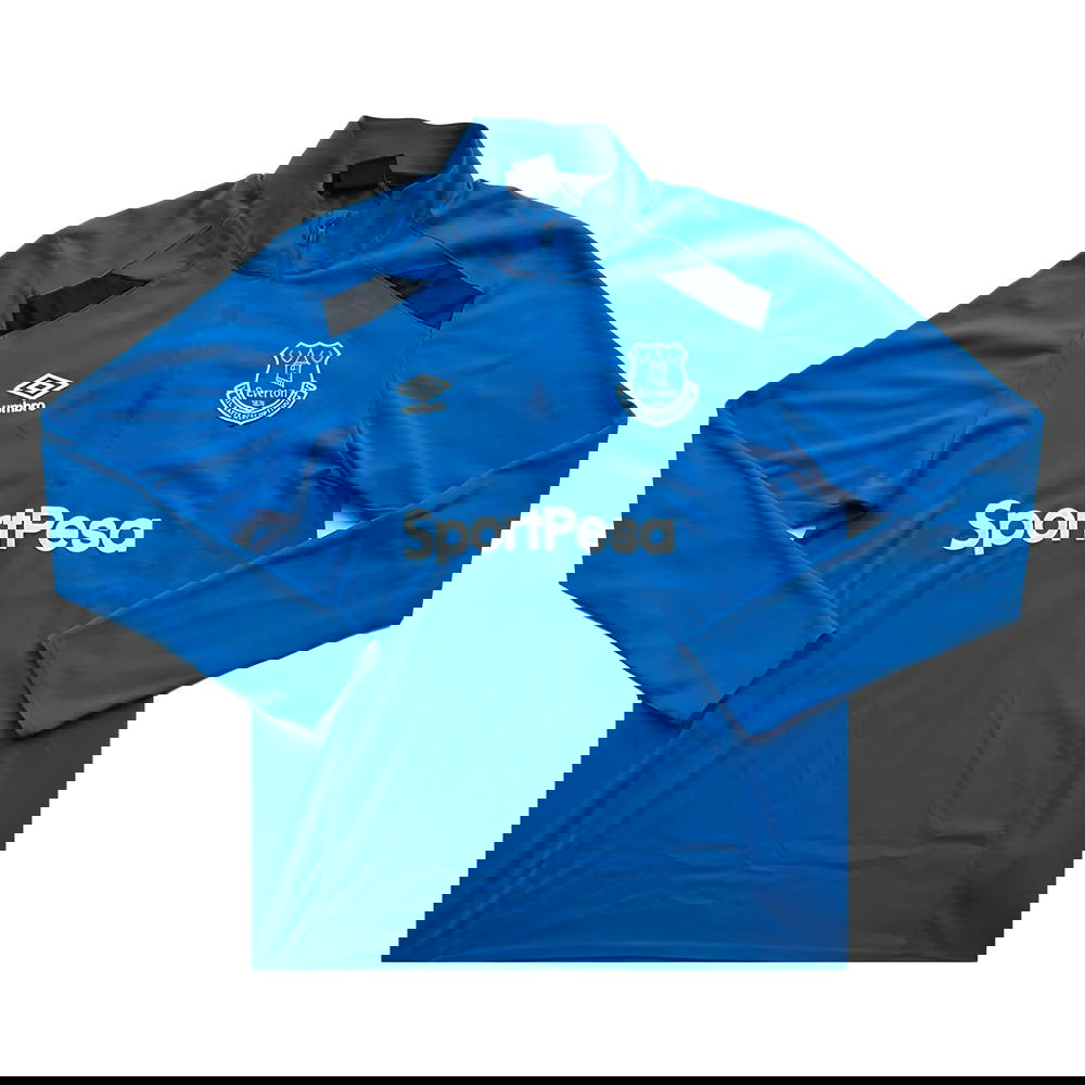 Everton 2019 Umbro Half Zip Training Jumper ((Excellent) XL)