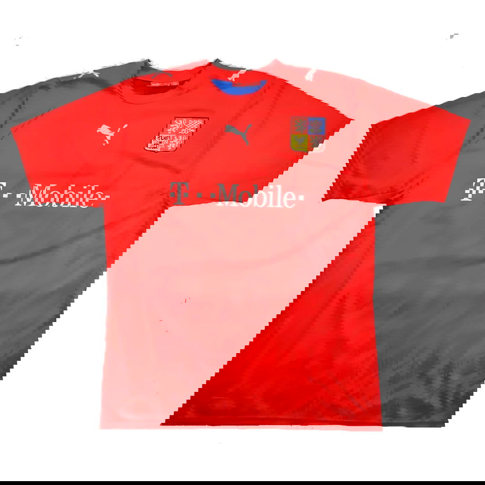 Czech Republic 2006-08 Home Shirt (L) (Very Good)