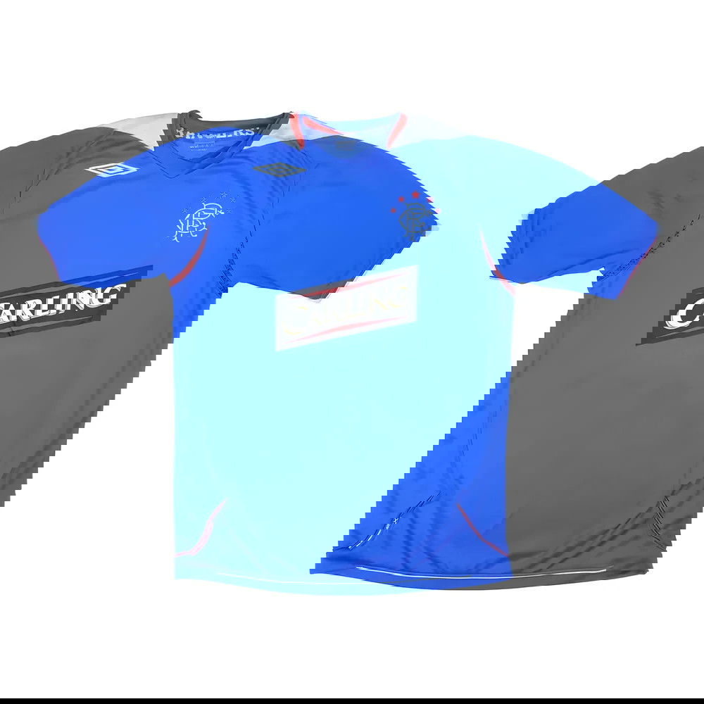 Rangers 2006-07 Home Shirt (Good)