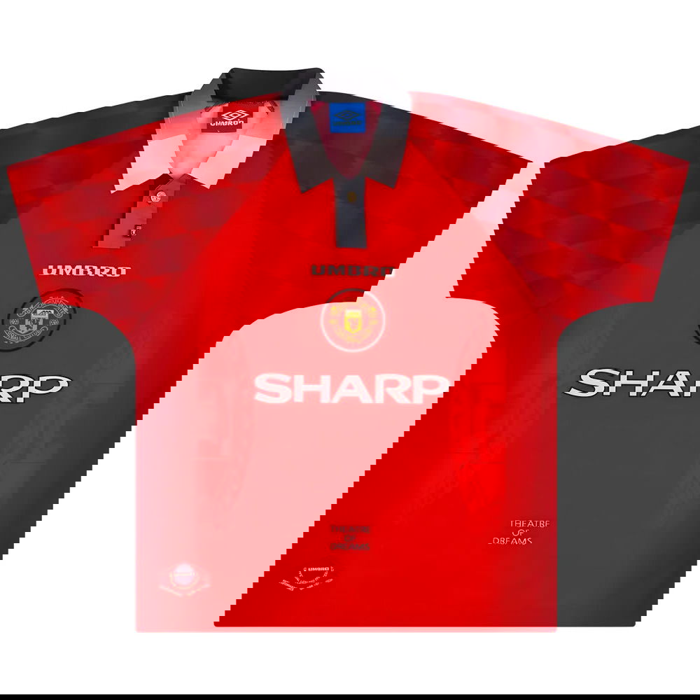 Manchester United 1996-98 Home (M) (Very Good)