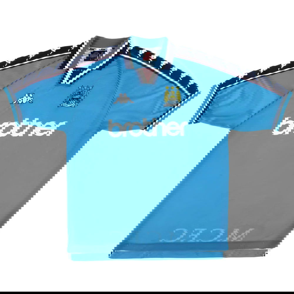 Manchester City 1997-99 Home Shirt (XL) (Excellent)