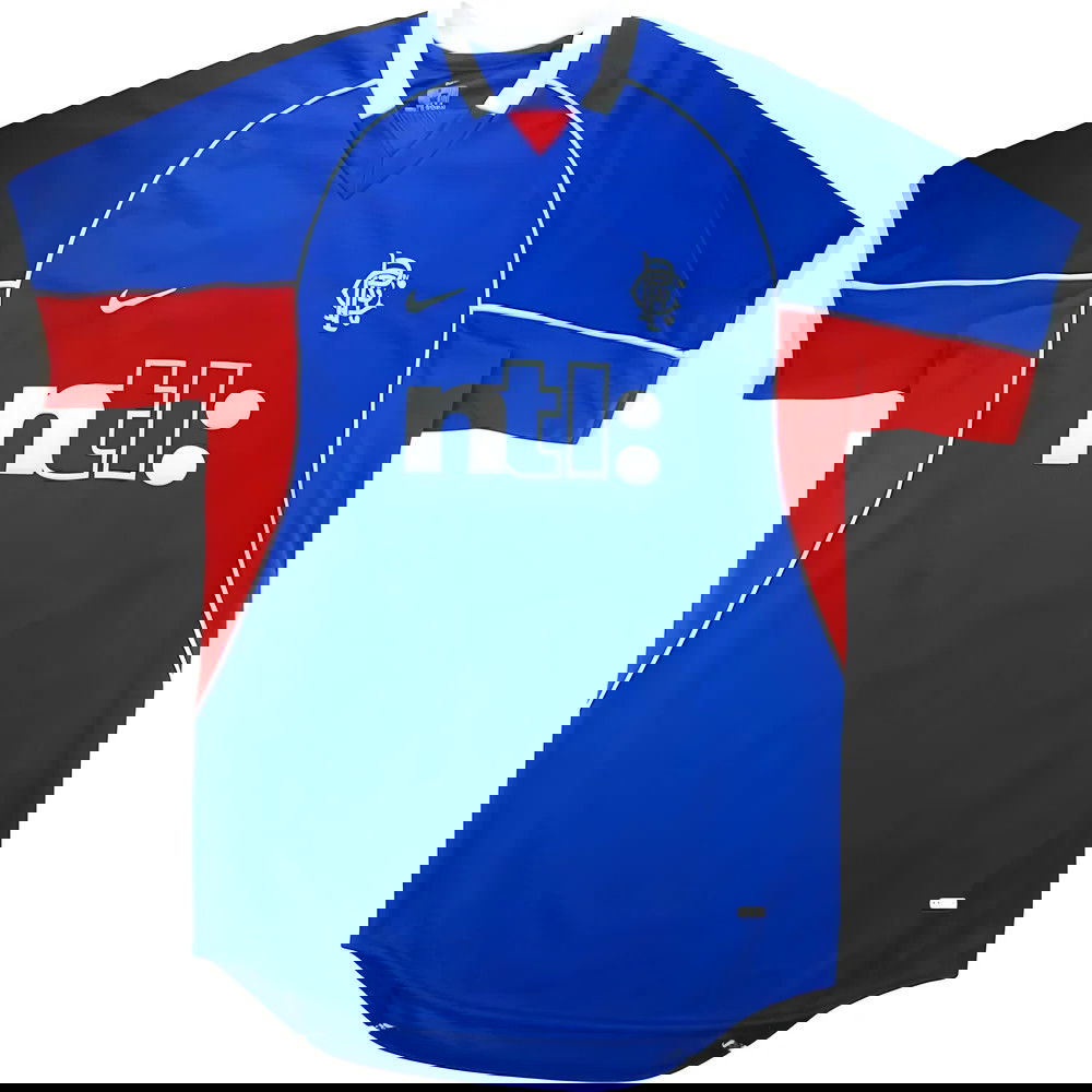 Rangers 2001-2002 Home Shirt (Excellent)