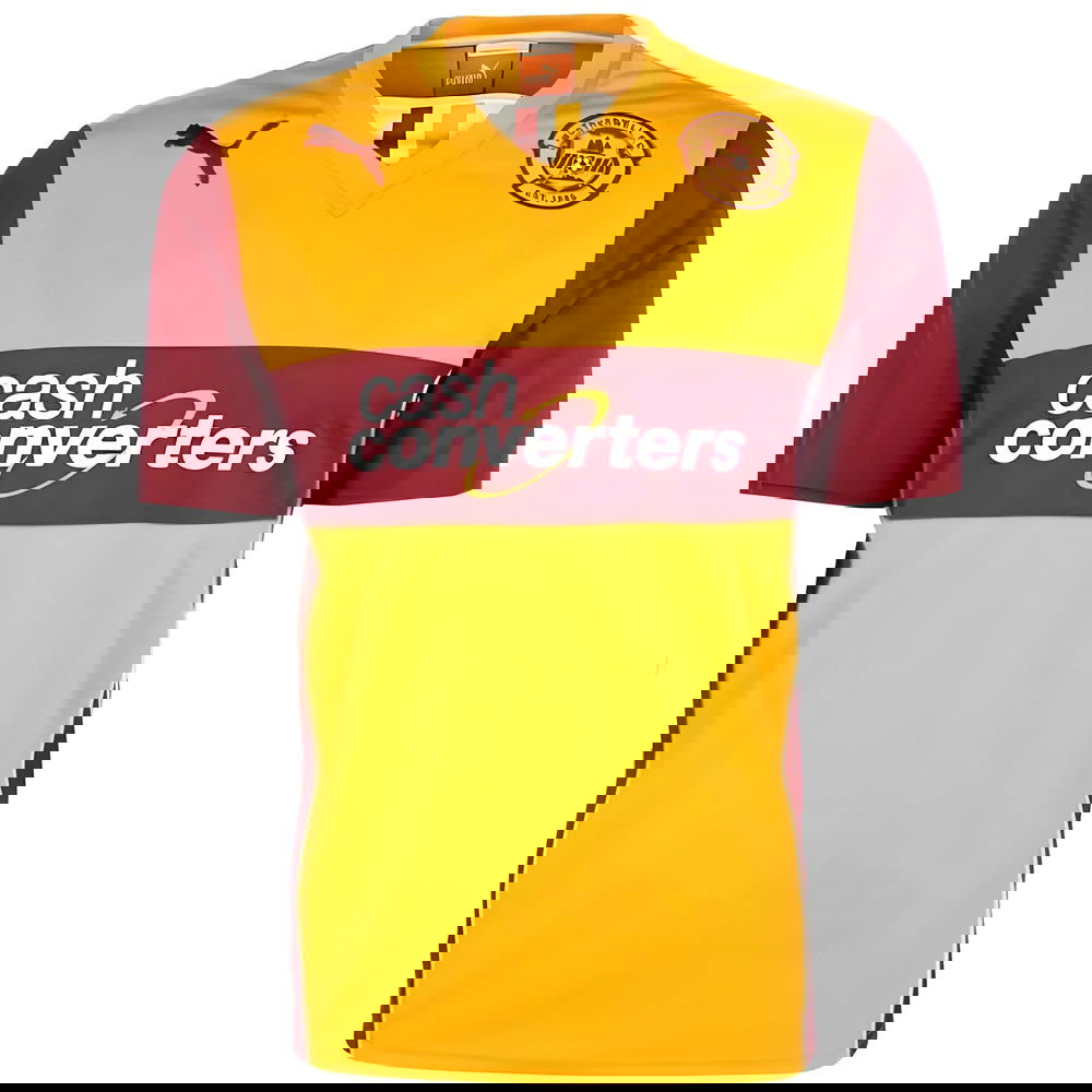 Motherwell 2013-14 Home Shirt (M) (Mint)