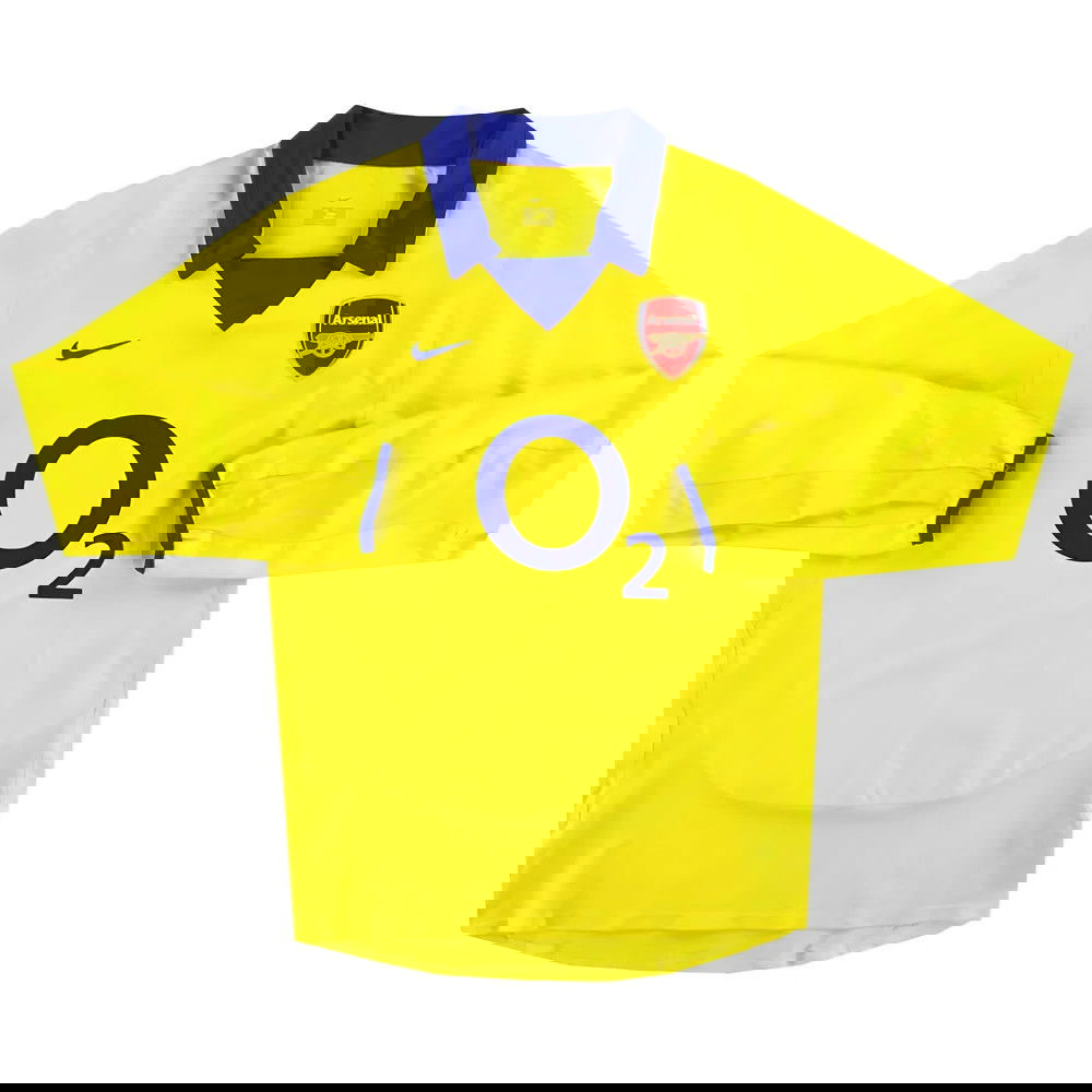 Arsenal 2003-05 Long Sleeve Away Shirt (Excellent)