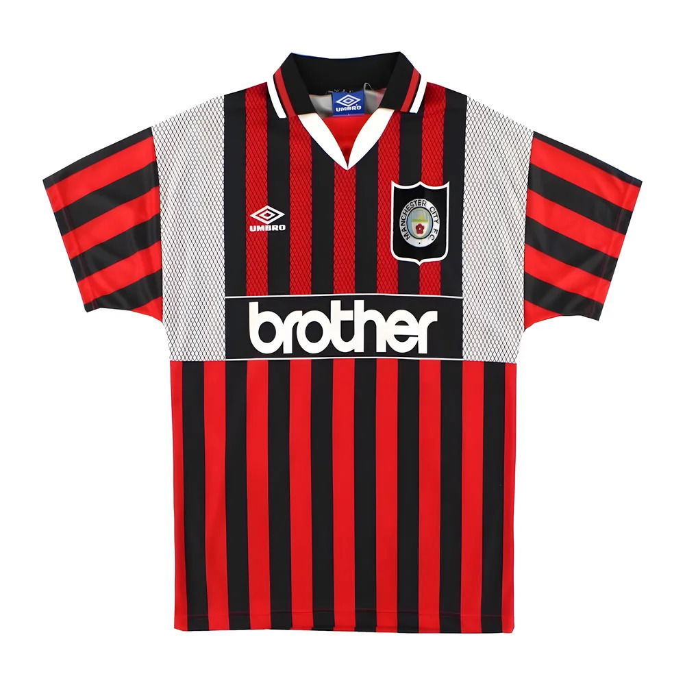 man City 1994-1996 Away Shirt (XL) (Excellent)
