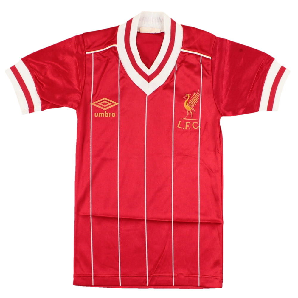 Liverpool 1982 1985 Home Shirt Kids XS Boys Excellent 2SSgnX Uksoccershop