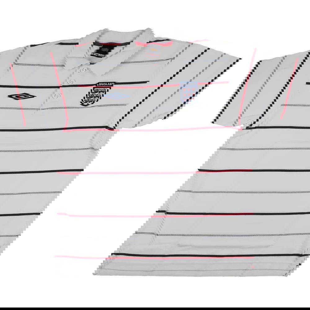 England 2006-2008 Umbro Polo Shirt (L) (Excellent)