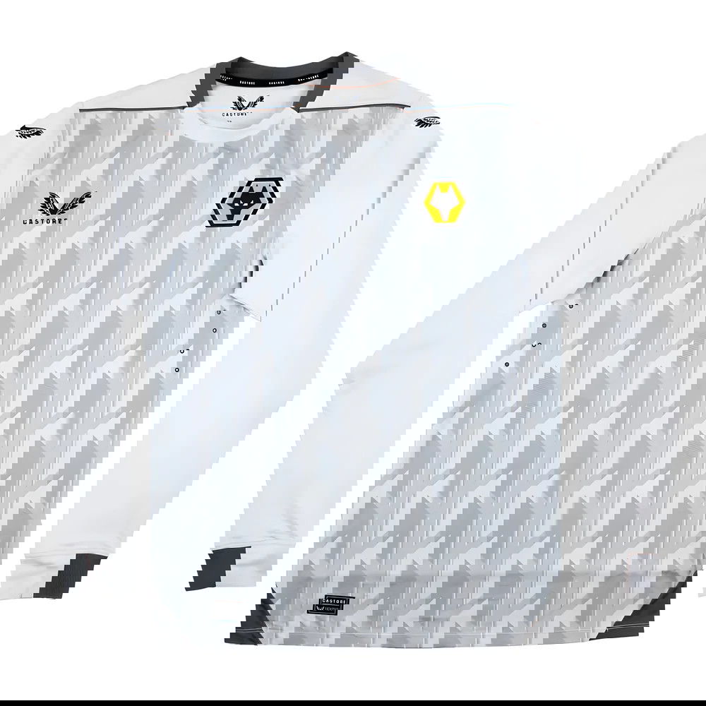 Wolves 2022-23 Pro Long Sleeve Third Shirt (Sponsorless) (M) (Mint)