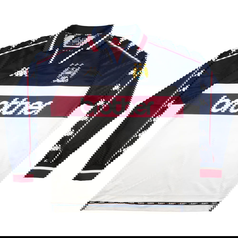 Manchester City 1997-99 Away Long Sleeve Shirt (M) (Very Good)