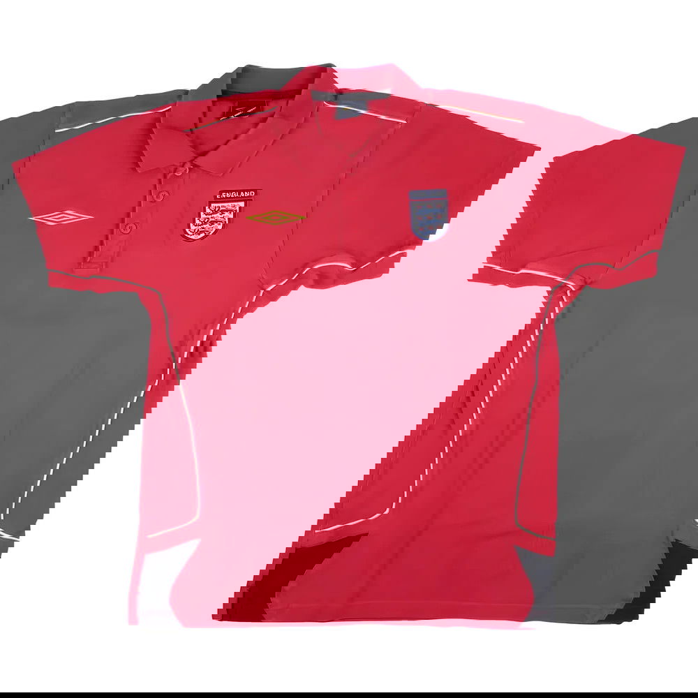 England 2005-06 Umbro Polo Shirt (L) (Very Good)