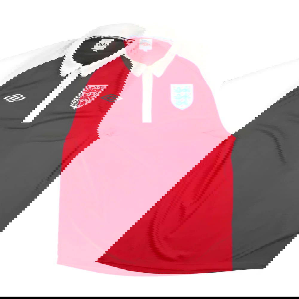 England 2010-11 Umbro Polo Shirt (L) (Excellent)