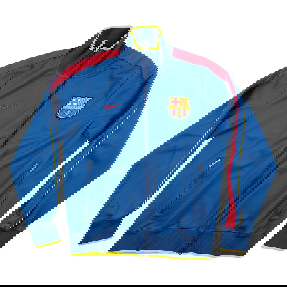 Barcelona 2012-13 Nike Tracksuit Top (M) (Excellent)