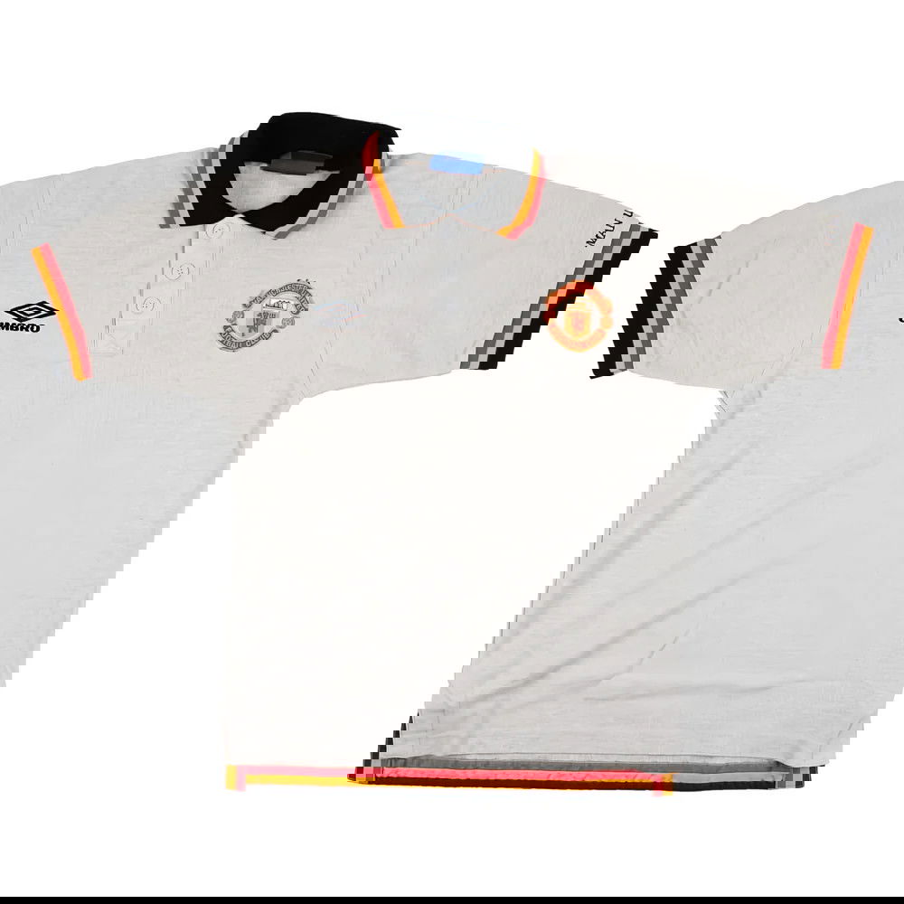 Manchester United 1996-98 Umbro Polo Shirt (XL Boys) (Excellent)