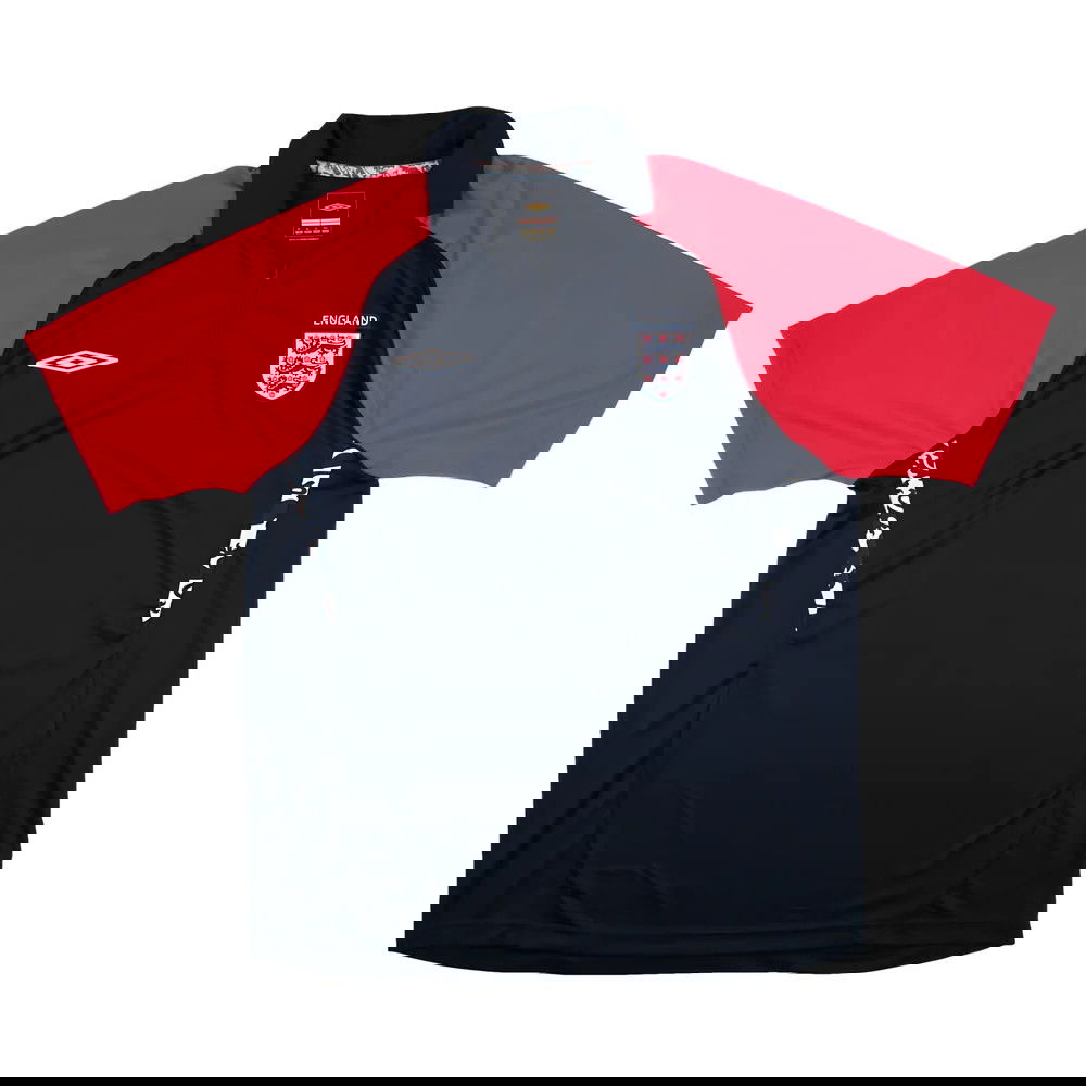 England 2007-09 Umbro Polo Shirt (XL) (Excellent)