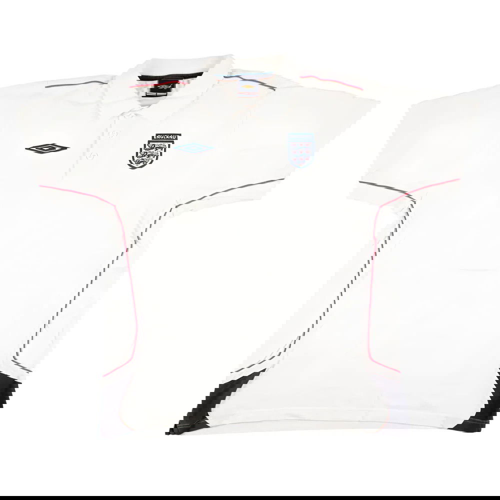 England 2006-08 Umbro Polo Shirt (L) (Very Good)