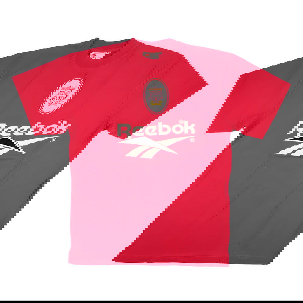 Liverpool 1996-98 Reebok T Shirt (M) (Very Good)