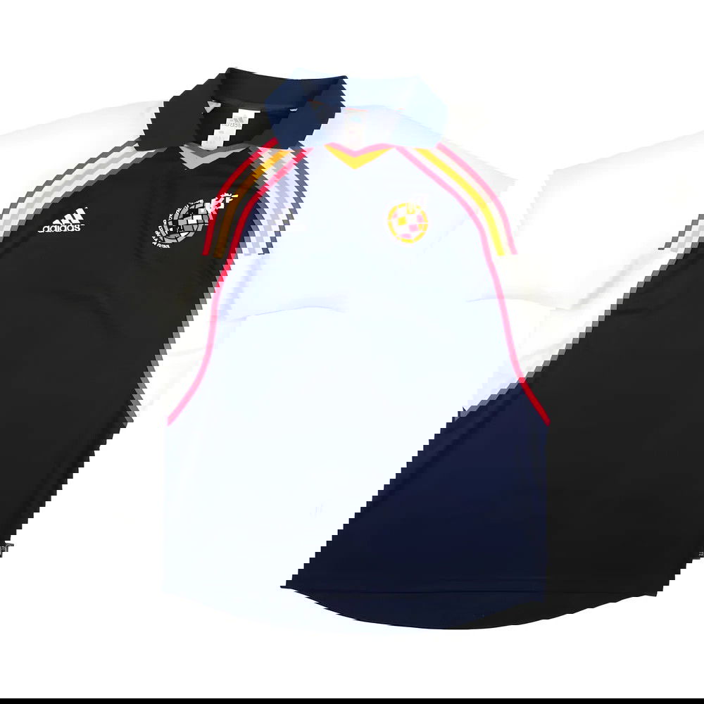 Spain 1998-00 Adidas Polo Shirt (M) (Excellent)