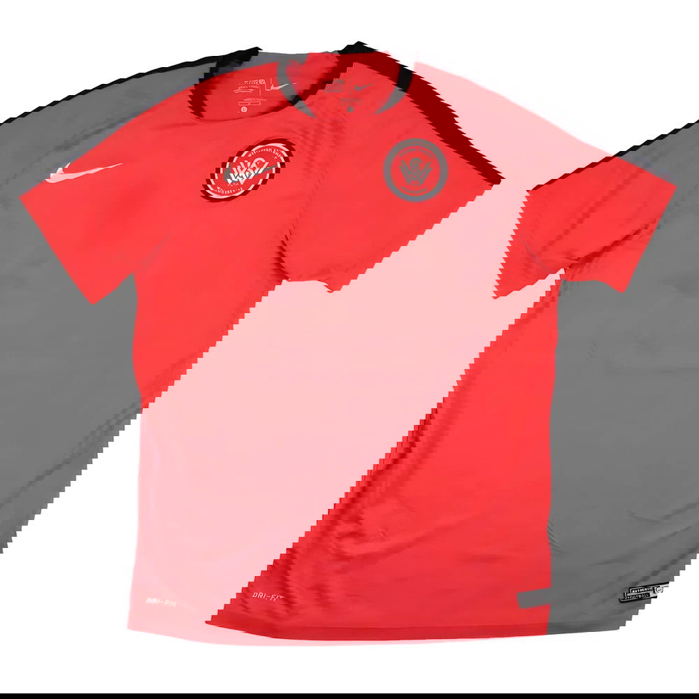 Western Sydney 2015-16 Nike Training Shirt (L) (Good)