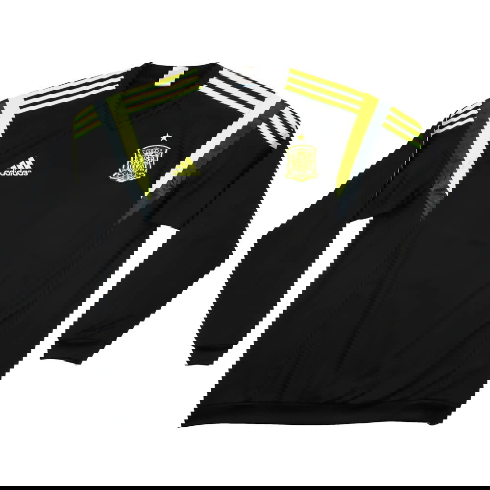 Spain 2014-15 Long Sleeve Adidas Training Shirt (XL) (Excellent)