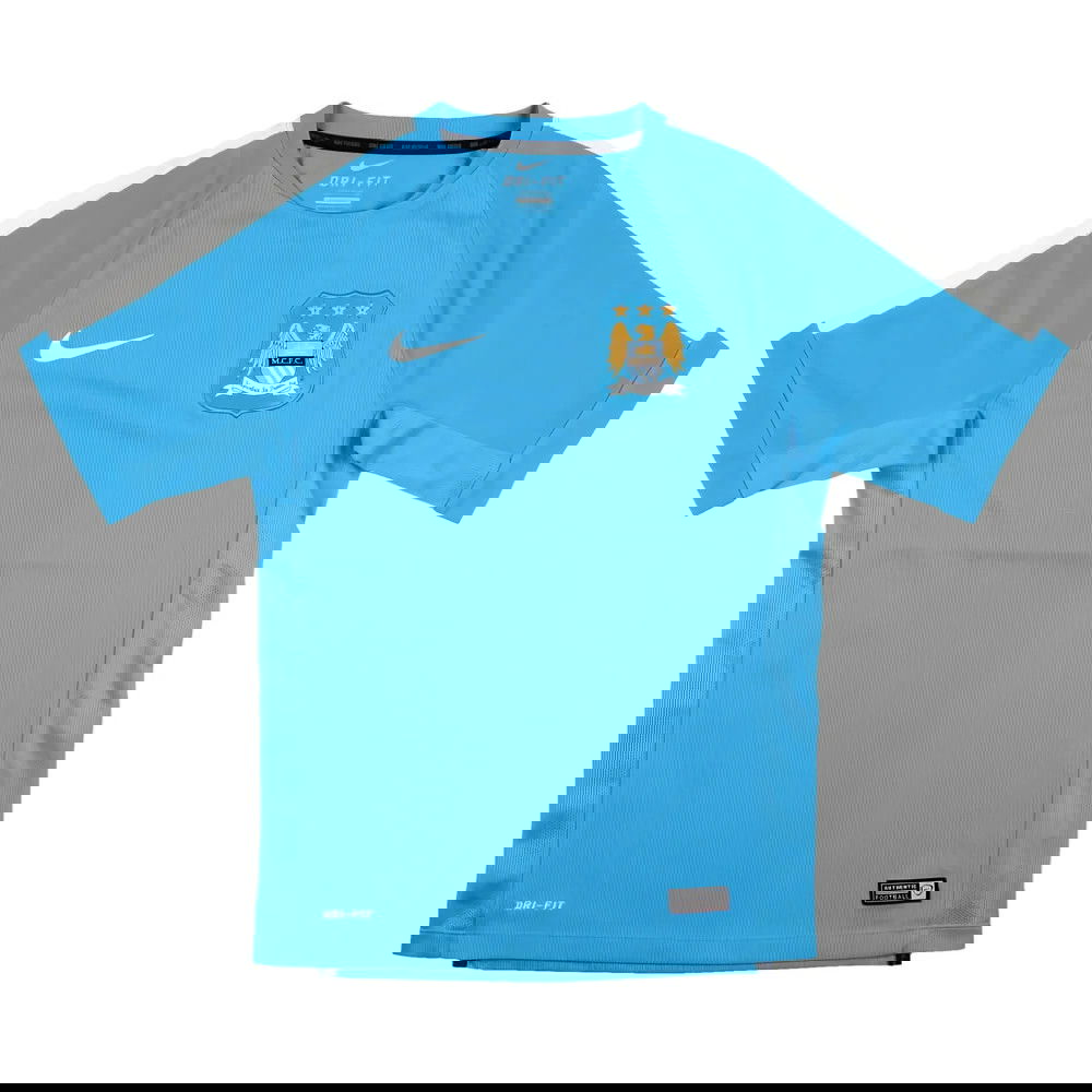 Manchester City 2014-15 Nike Training Shirt (S) (Mint)