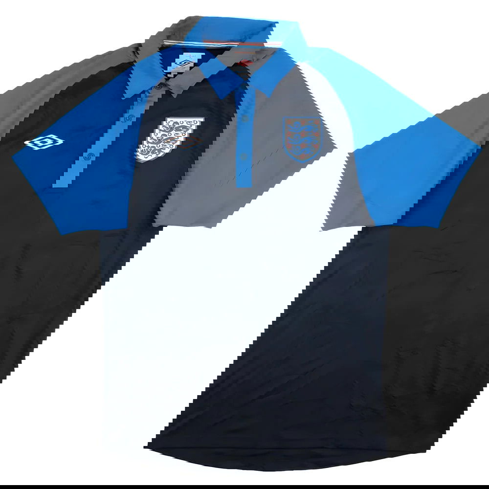 England 2010-11 Umbro Polo Shirt (L) (Excellent)