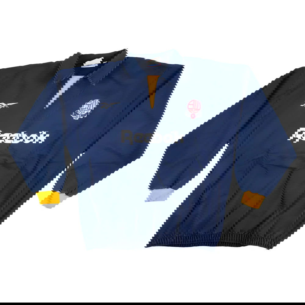 Bolton Wandereres 1993-95 Reebok Training Jacket (L) (Very Good)