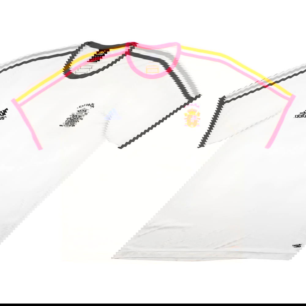 Spain 2004-06 Adidas Training Shirt (XL) (Good)