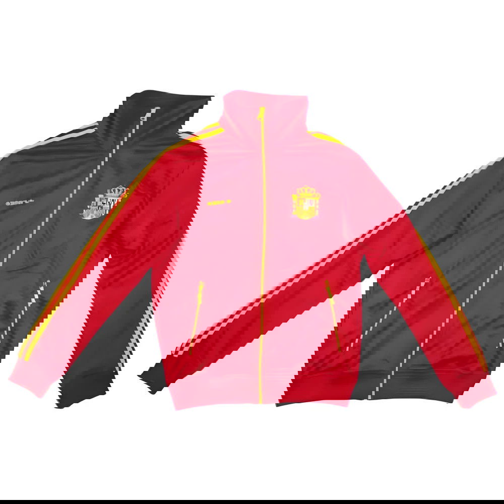 Spain 2010-11 Adidas Tracksuit Top (M) (Excellent)