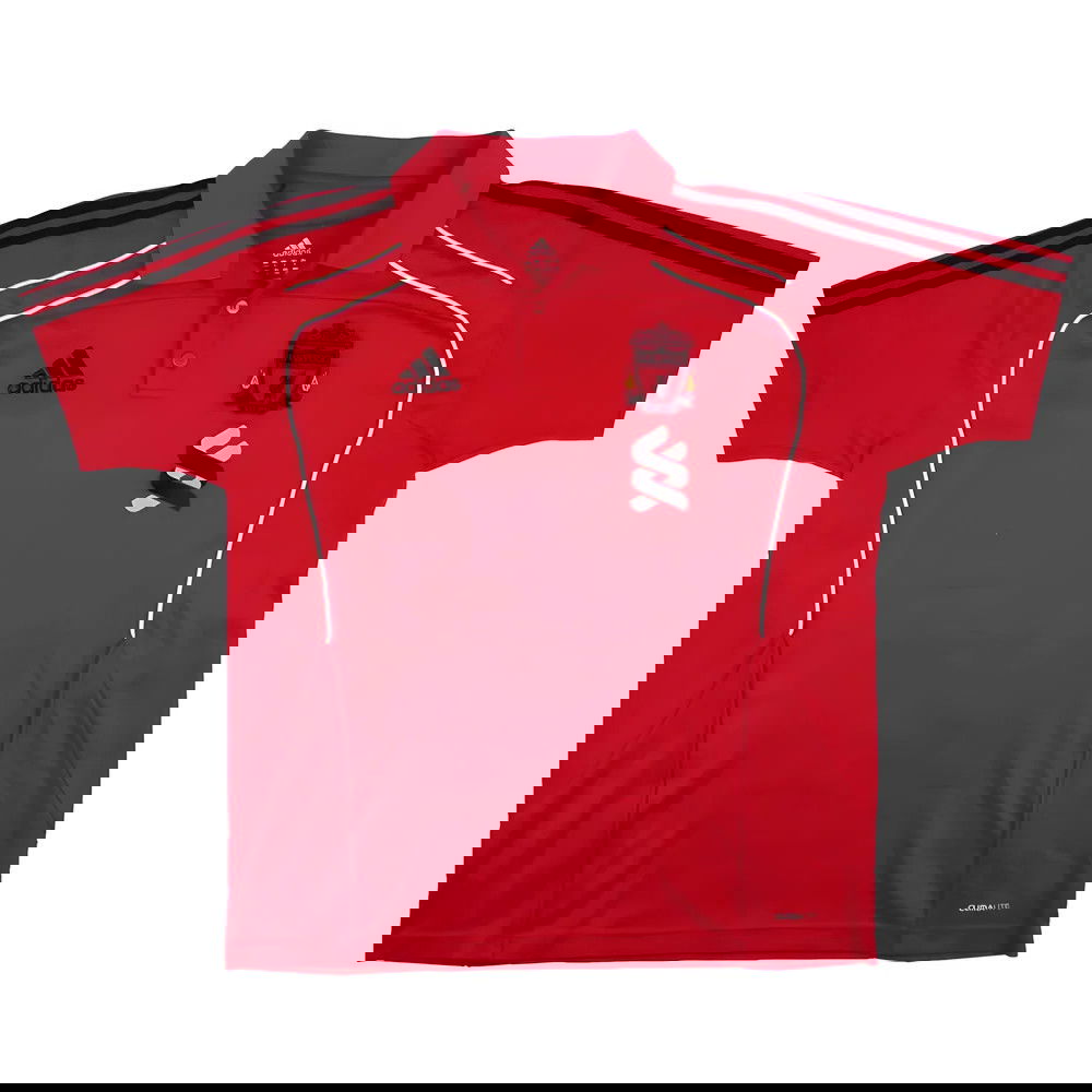 Liverpool 2010-2011 Adidas Polo Shirt (L) (Good)