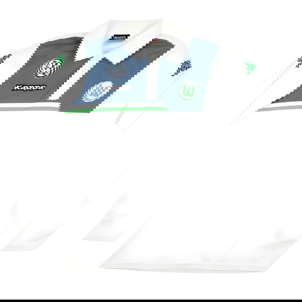 Wolfsburg 2014-15 Long Sleeve Kappa Polo Shirt (M) (Excellent)