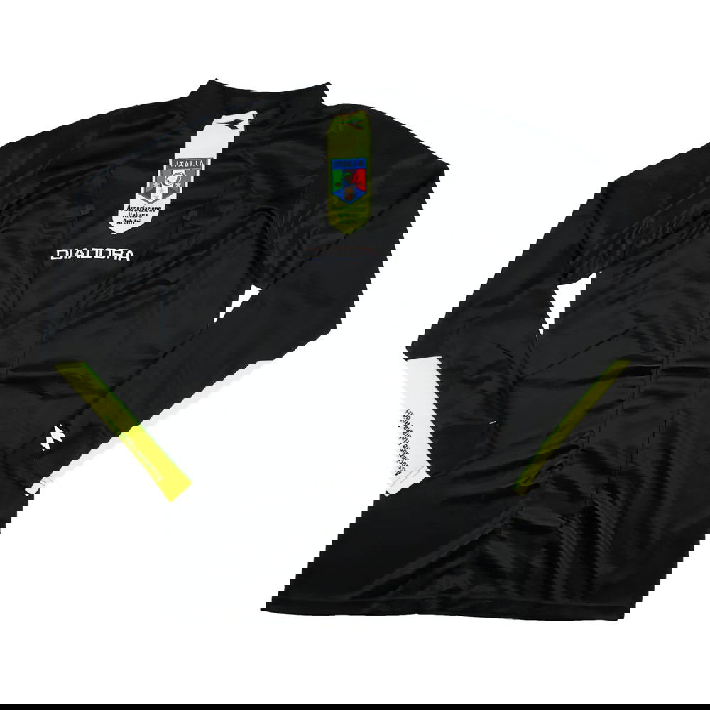 Italy 2011-12 Long Sleeve Diadora Referee Shirt (S) (Excellent)