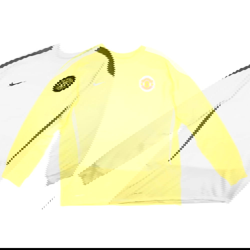 Manchester United 2010-11 Nike Long Sleeve Training Shirt (XL) (Very Good)