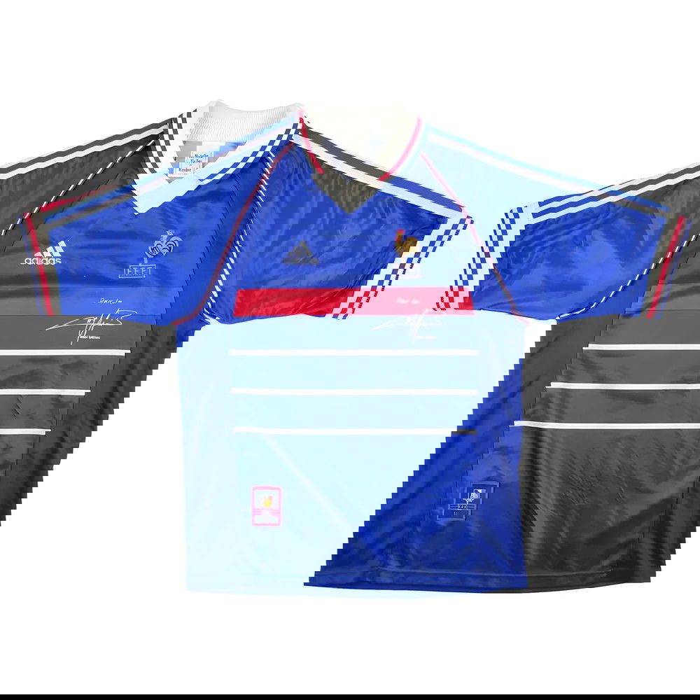 France 1998-00 Pour Toi Fabien Barthez Home Football Shirt (S) (Excellent)