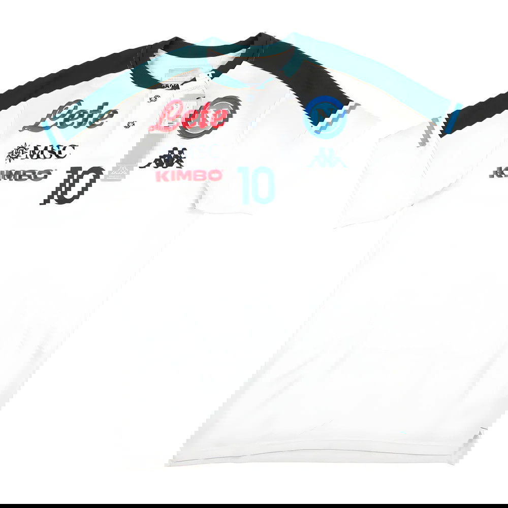 Napoli 2020-21 Kappa Training Shirt #10 (M) (Excellent)