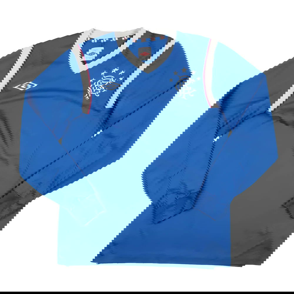 Rangers 2011-12 Home Long Sleeve Shirt (Sponsorless) (S) (Good)