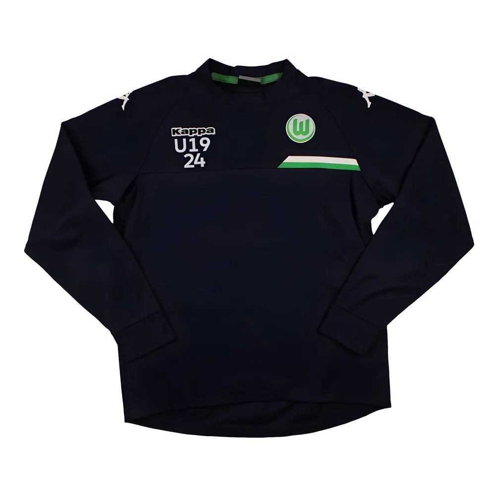 Wolfsburg 2014-15 Kappa U19\\\'s Training Jumper #24 (L) (Very Good)