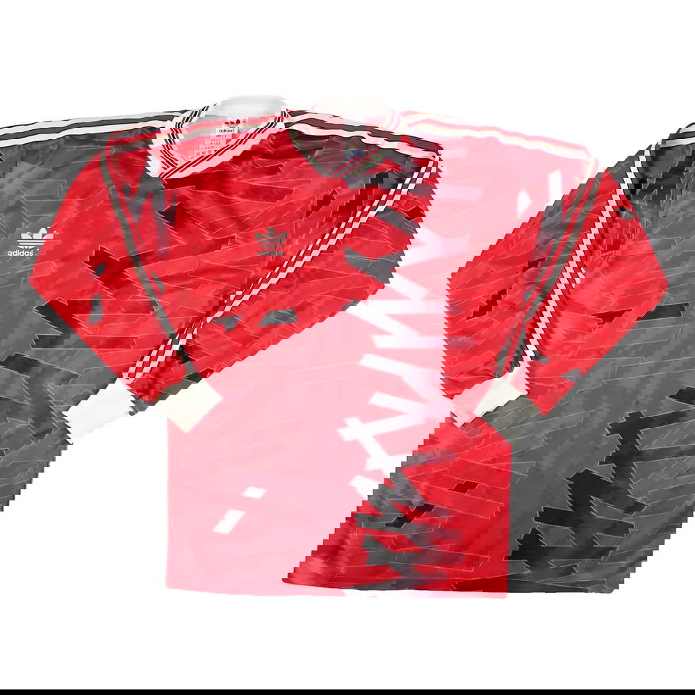 Adidas 1990-91 Template Training Long Sleeve Shirt (#3) (S) (Very Good)