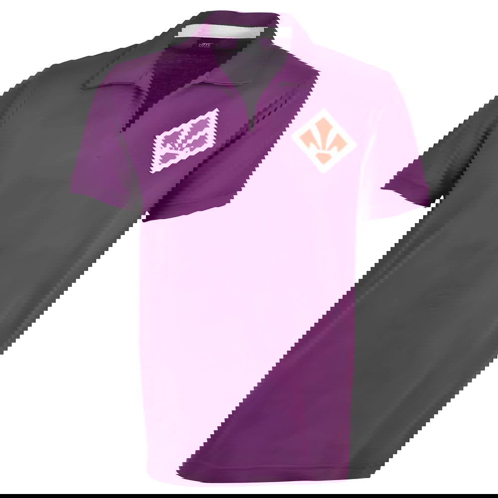 Fiorentina 1940s S/Sleeve Retro Football Shirt
