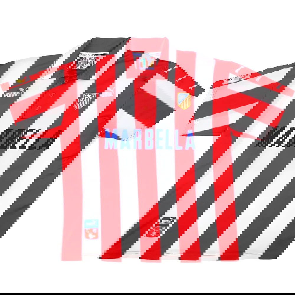 Atletico Madrid 1997-1998 Home Shirt (M) (Excellent)