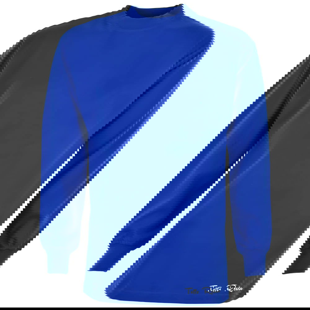 TOFFS Classic Retro Royal Long Round Neck Sleeve Shirt