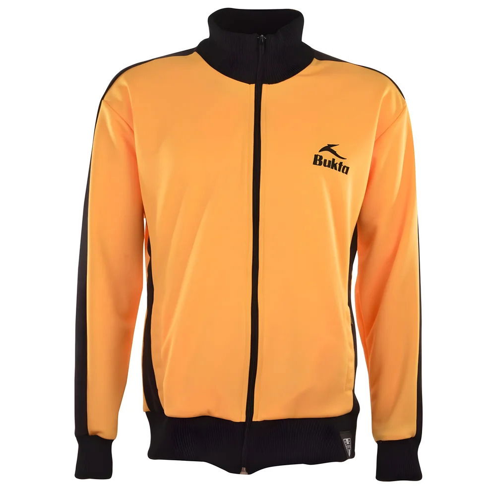 BUKTA Track Top Amber with Black Panels/Cuffs/W'Band