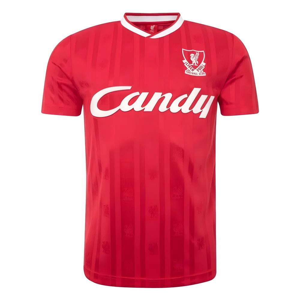 Liverpool FC 1988-89 Candy Home Shirt