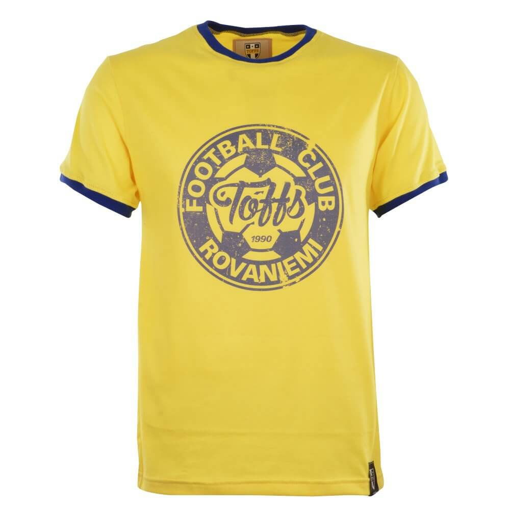 TOFFS Rovaniemi T-Shirt - Yellow/Royal Ringer